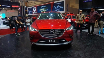 Curi-curi Pandang New Mazda CX-3 di GIIAS 2018