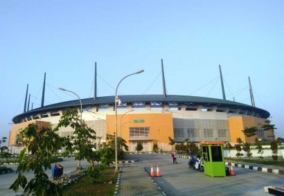 Stadion Pakansari Cibinong Bersolek Demi Asian Games 2018