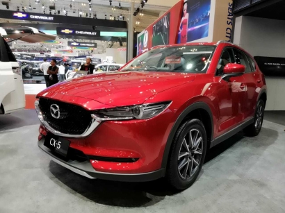 Pengalaman Test Drive Mazda CX-5 di Pameran GIIAS 2018