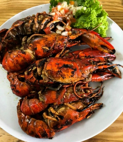 Menikmati Grill Lobster di Bogor