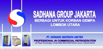 PT Sadhana Ekapraya Amitra Kirim Bantuan untuk Korban Gempa Lombok
