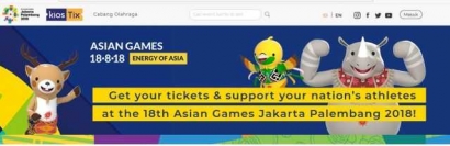 Yuk Beli Tiket Pertandingan Asian Games 2018 dan Jadi Saksi Sejarah