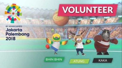 "Volunteer", Pahlawan Asian Games 2018