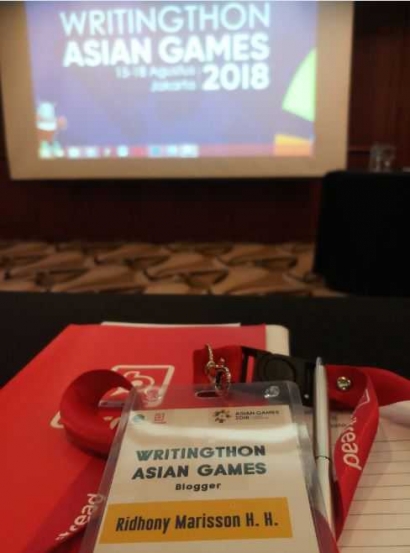 Menjawab Tantangan Karantina Writingthon Asian Games (Prolog)