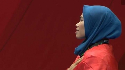 Defia Rosmaniar, Beri Emas Pertama Indonesia di Asian Games 2018
