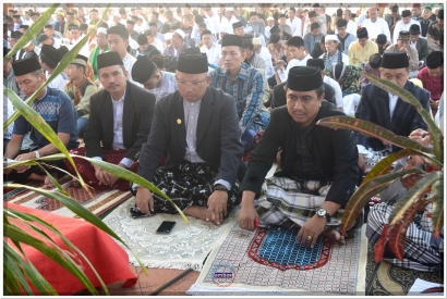Maksimalkan Masa Kerjanya, Pj Bupati Shalat Idul Adha di Bantaeng