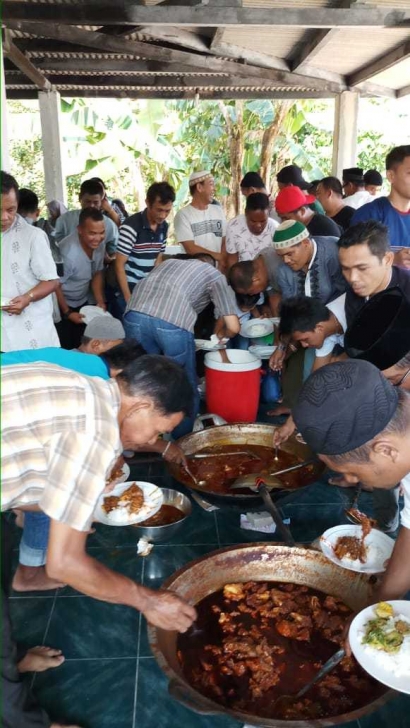 Makan Basamo Perantau Minang di Bangka, Galang Dana Bantu Bencana Lombok