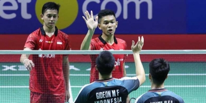 All Indonesian Final, Bukti Ganda Putra Indonesia Konsisten "Selangkah di Depan"