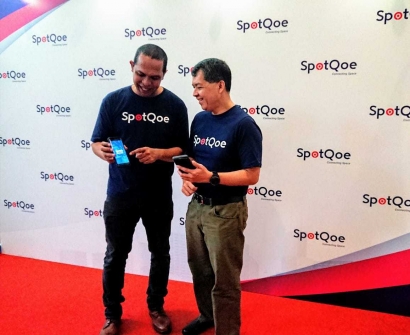 Launching SpotQoe, Aplikasi Pesan Ruang Terbesar