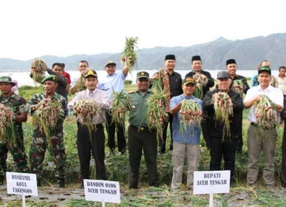 Aceh Tengah Kini Bersiap Menjadi Sentra Produksi Bawang Merah