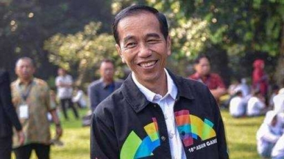 Jokowi, Bintang Terang Asian Games 2018