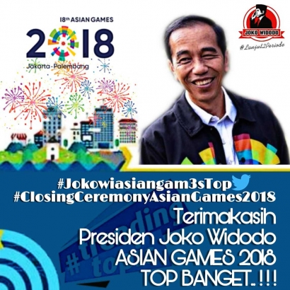 Indonesia Hebat, Asian Games 2018 Jadi Perbincangan Dunia