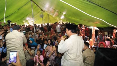 Kunjungi Lombok, Prabowo Obati Kerinduan Warga NTB