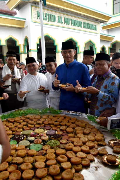Menikmati Bolu Kujo, Kuliner Wajib Perayaan Muharam di Kenanga Bangka