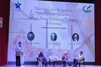 Laporan dari Perpustakaan Nasional tentang Seminar Naskah Nusantara