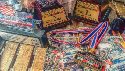 Tim Indonesia Raih Juara Rally Level Internasional di Ajang Asia Cross Country Rally 2018