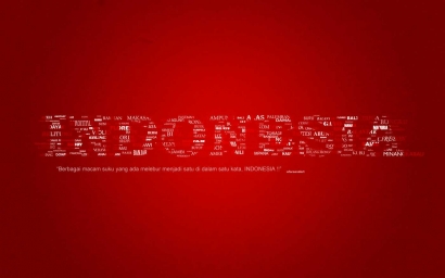 1 untuk Jokowi, 2 untuk Prabowo, dan 3 untuk Indonesia