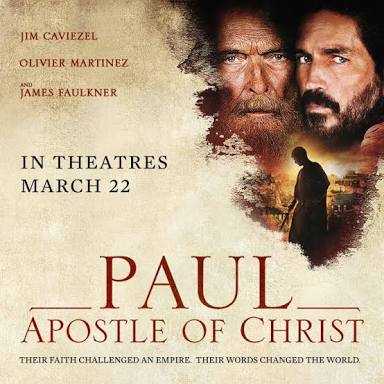 Resensi Film Paul, Apostle of Christ (2018)