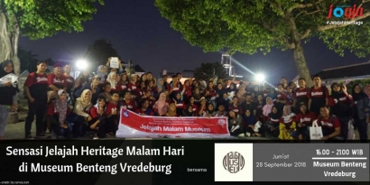 [KJOG] Jelajah Heritage Museum Benteng Vredeburg bareng Komunitas Malam Museum