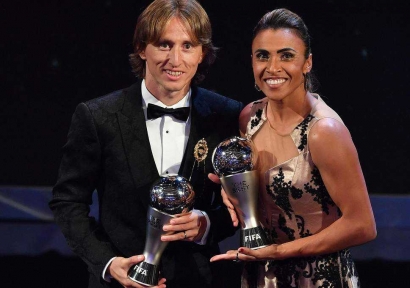 Marta, Pemain Dunia Terbaik FIFA Versi Wanita  