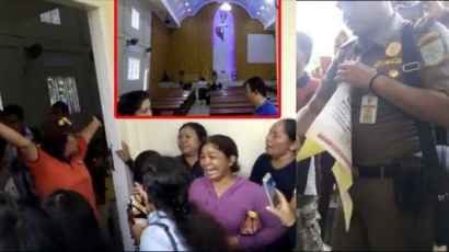 "Buah" SKB 2 Menteri, Gereja Disegel (Lagi) di Jambi