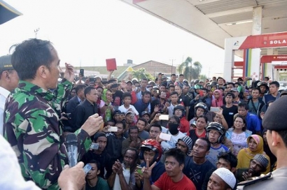 Kehadiran Jokowi Ringankan Penderitaan Korban Gempa Palu dan Donggala