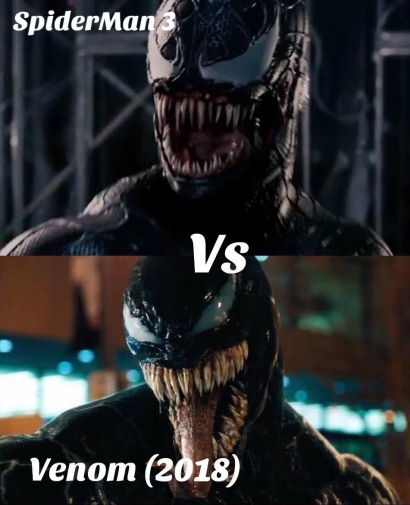 Perbedaan Symbiote Venom dalam Film Spider Man 3 dan Film Venom