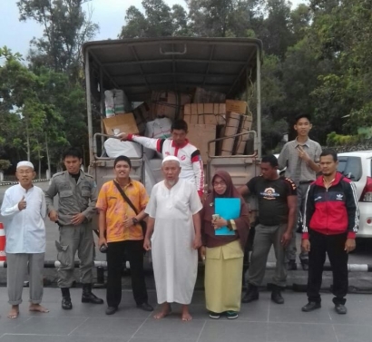 Masjid Agung Sungailiat Kirimkan Bantuan Kemanusiaan untuk Sulawesi Tengah