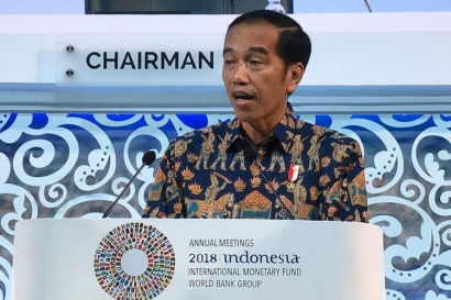 Pertemuan IMF-World Bank di Bali, Presiden Jokowi Pidato Tentang "Game of Thrones"