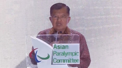 Permohonan Jusuf Kalla dalam Pidato Penutupan Asian Para Games