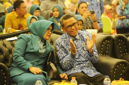 Gubernur Nurdin Abdullah Kukuhkan Istrinya Jadi Bunda PAUD SulSel