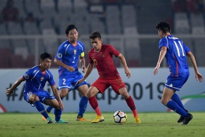 Hasil Timnas U-19 Vs Taiwan, Indonesia Menang 3-1