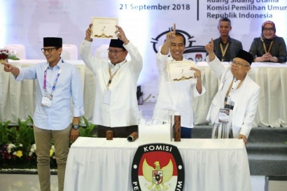 Kaum Milenial Sedikit yang Pilih Prabowo-Sandi