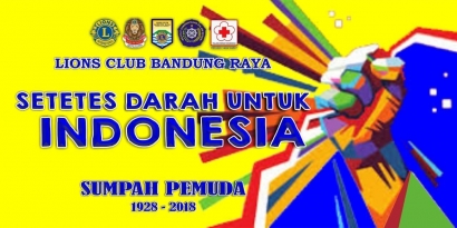 Lions Club Bandung Raya Baksos 1500 Labu Darah 