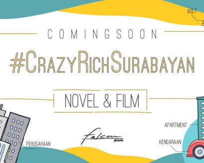#CrazyRichSurabayan, Tagar Populer Pertama yang Dijadikan Proyek Film dan Buku