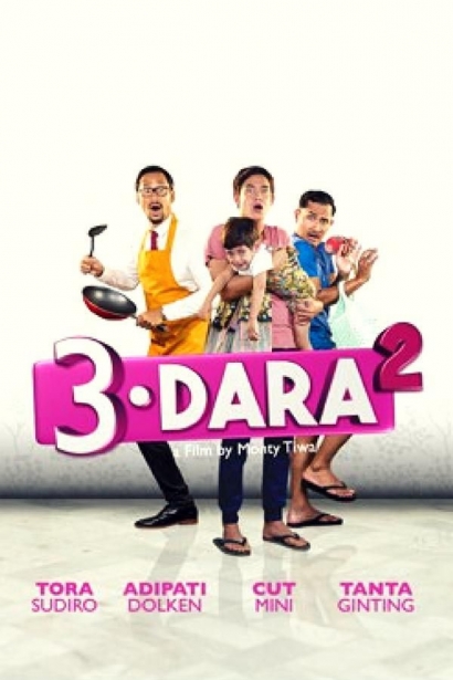 Film "3 Dara 2", Komedi Konflik Rumah Tangga
