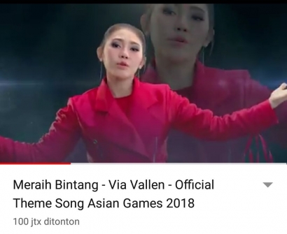 "Meraih Bintang" Video Musik ke-2 Via Vallen yang Ditonton Lebih dari 100 Juta Kali