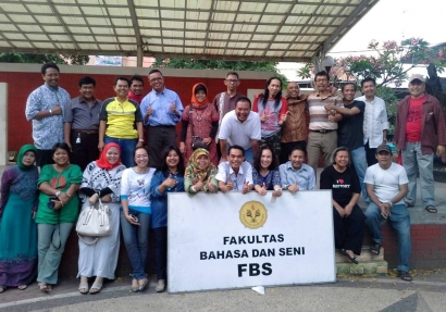 Alumni FBS UNJ Pulang Kampung, Jadikan Bahasa dan Seni sebagai Identitas Budaya
