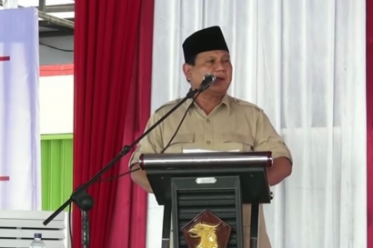 Pidato Prabowo, Ejekan atau Gurauan?