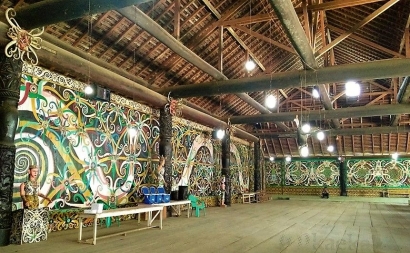 Terpesona Lamin Adat "Lakeq Bilung Jau" di Kong Beng, Kutai Timur