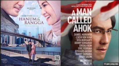 Perbedaan Antusiasme Kompasianer atas Film "A Man Called Ahok" dibanding "Hanum dan Rangga"