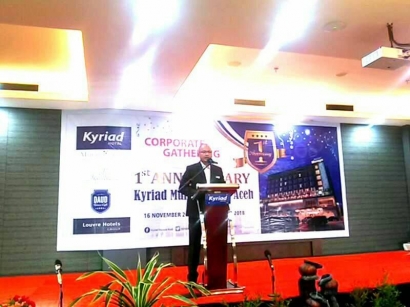 Ultah Kyriad Muraya Hotel Aceh yang Pertama