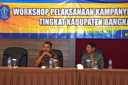 Pegawai Pemkab Bangka Ikuti Workshop GERMAS