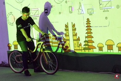"Bike Sharing" Gowes Humanis dengan Sepeda dari Limbah Kayu
