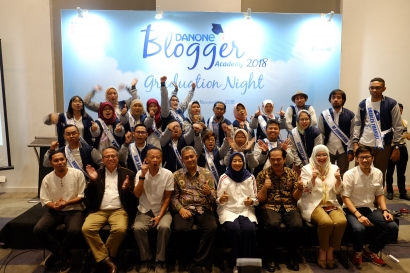 Danone Blogger Academy Kembali Cetak Blogger Melek Nutrisi, Kesehatan, dan Lingkungan