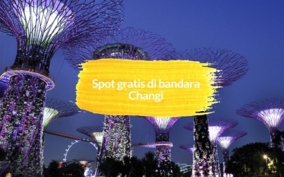 Spot Gratis di Bandara Changi Singapore yang Bisa Kamu Kunjungi