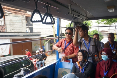 Asyik, dengan Bus Ini Bisa City Tour Gratis di Tangerang