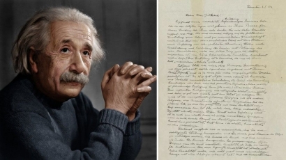 Isi "God  Letter" Einstein yang Terjual 58,5 Milyar