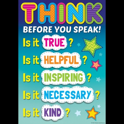 Before you Speak, Think Twice
