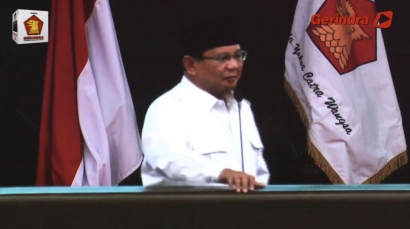 Pidato Prabowo Antara Pesimis dan Realistis